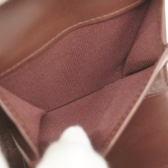 CHANEL Tri-fold Wallet Matelasse Caviar Skin Black Champagne - Picture 5 of 9